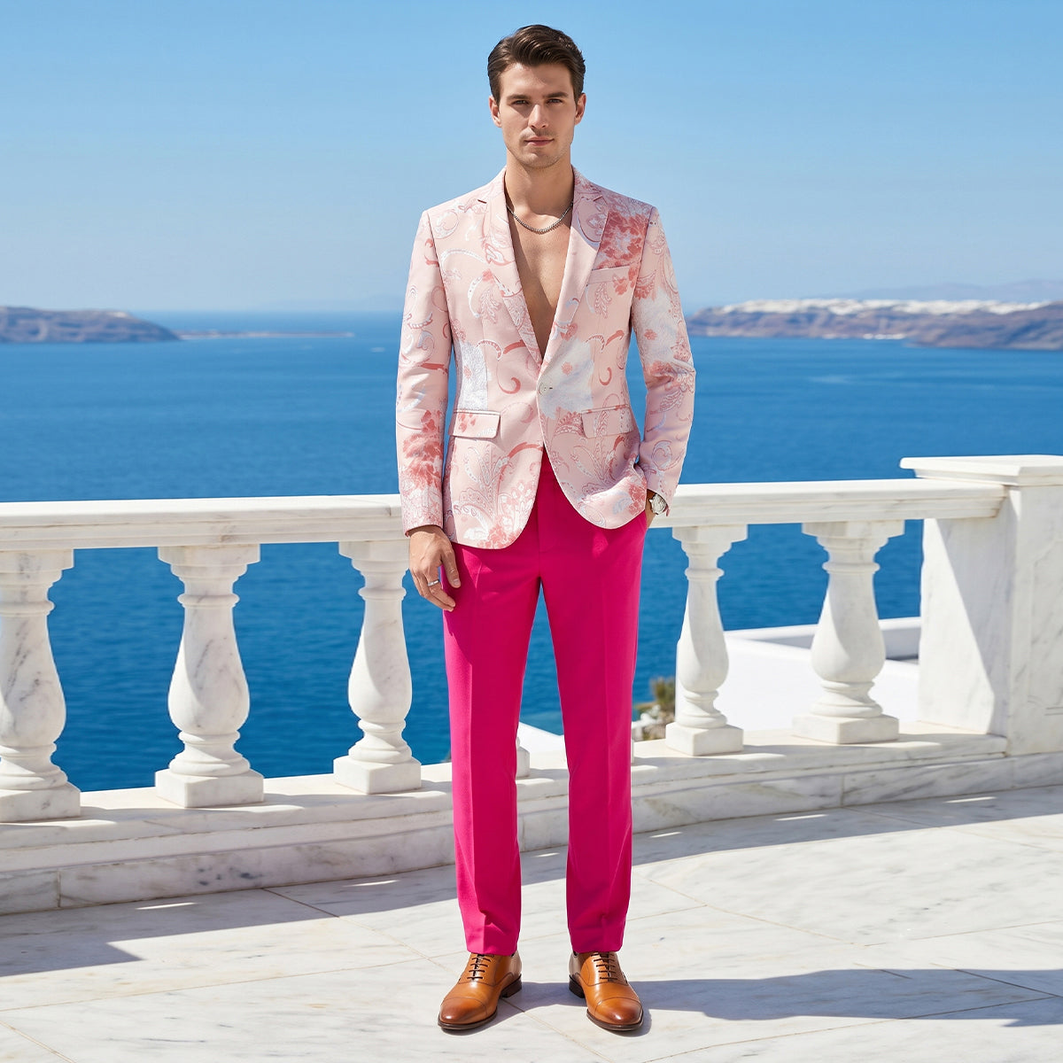 Tailored Fit Single Breasted One-button 2 Pieces Men's Wedding Suits