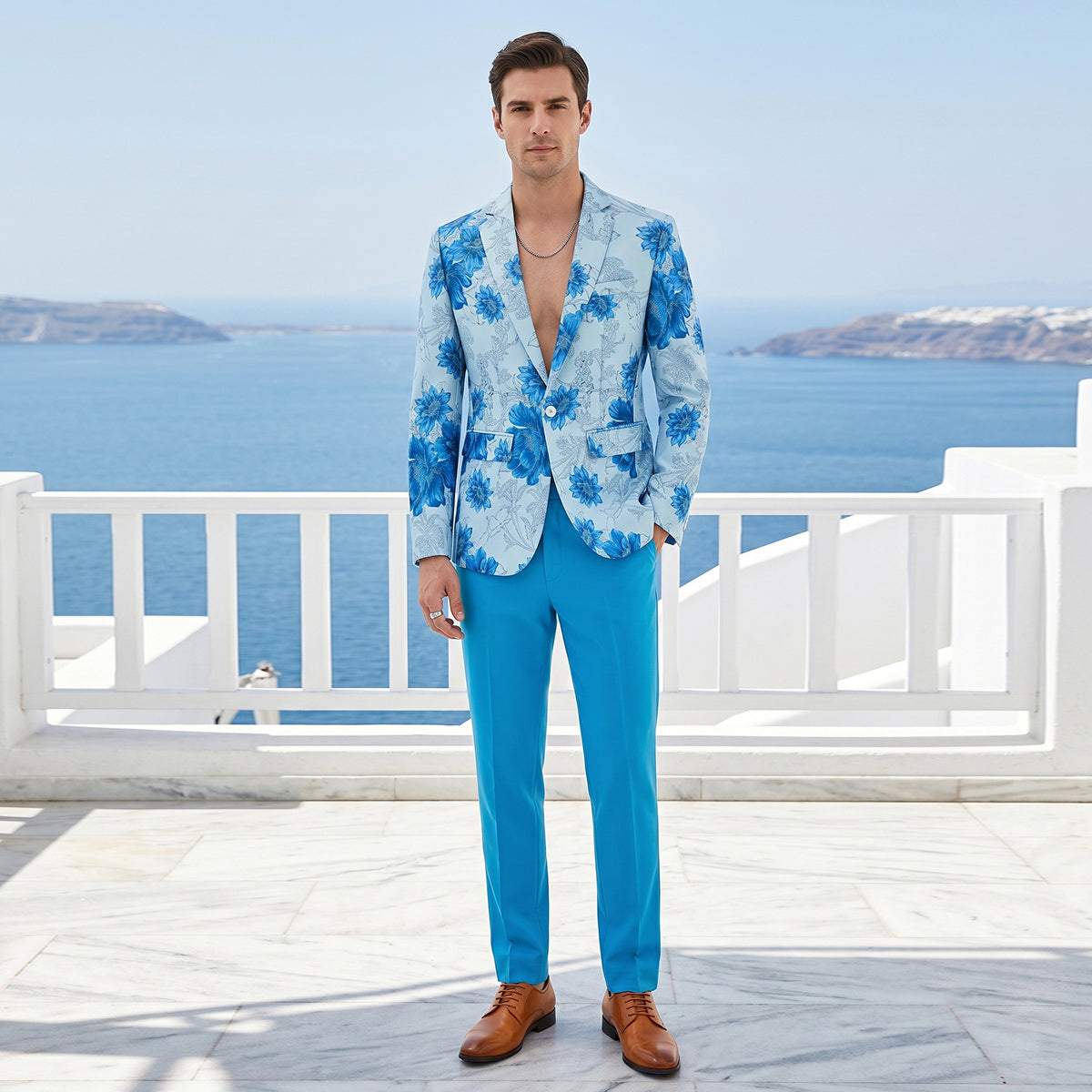 Tailored Fit Single Breasted One-button 2 Pieces Men's Wedding Suits